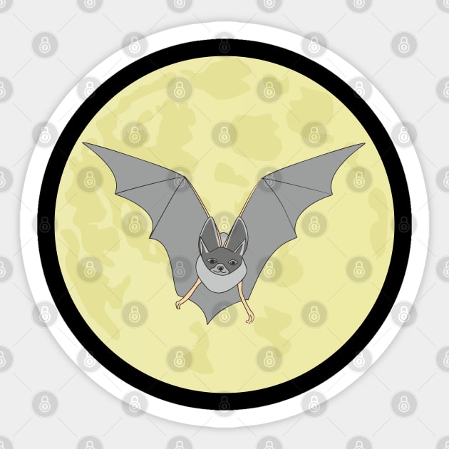 Bat Sticker by Alekvik
